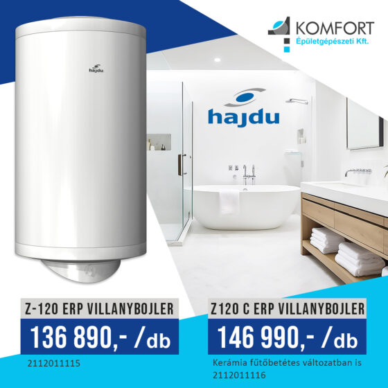 🔧 Megbízható melegvíz-ellátás otthonra? Ez nem kérdés, ha Hajdu! 💧