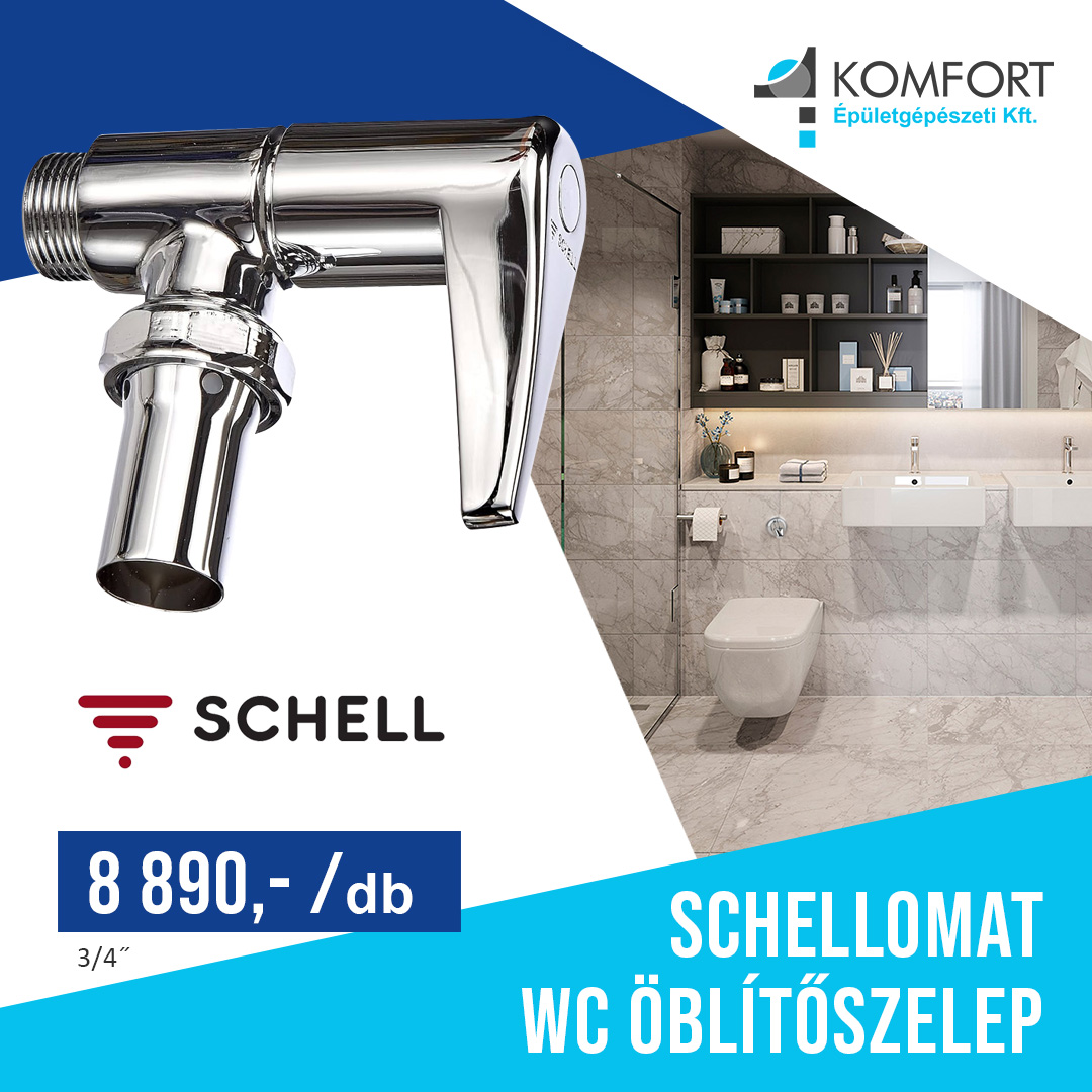 🚽 Megbízhatóság minden használatkor – Schell SCHELLOMAT