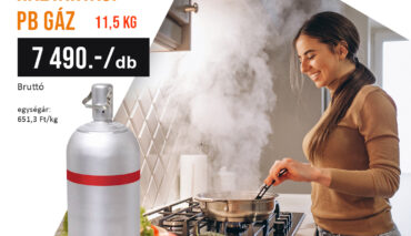 🔥 Háztartási PB gáz 11,5 kg 🔥