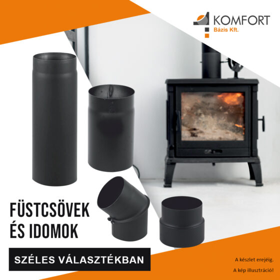 🔥 Füstcsövek és idomok széles választékban – mindent egy helyen! 🔥