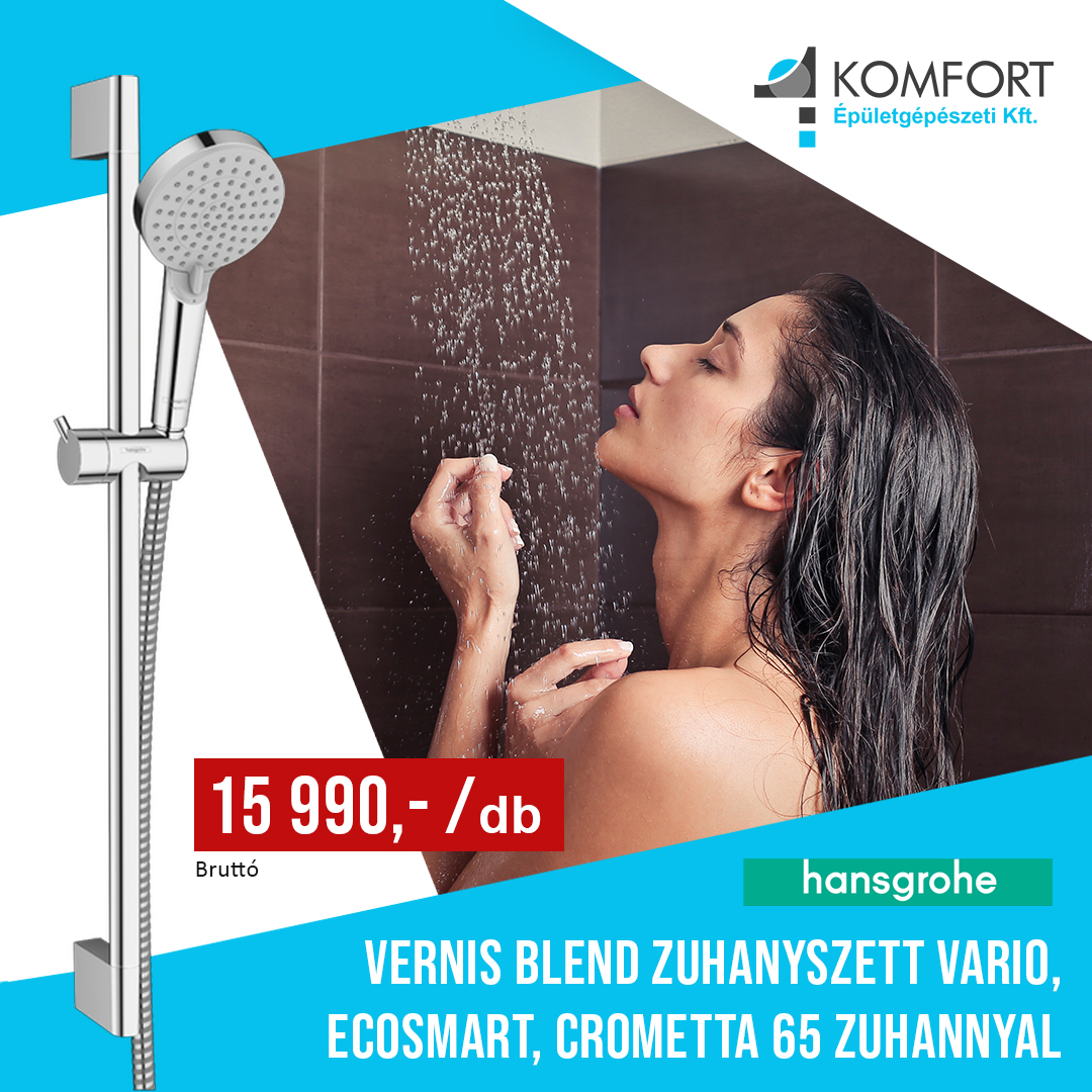 🚿 Tökéletes zuhanyélmény a Hansgrohe minőségével! ✨