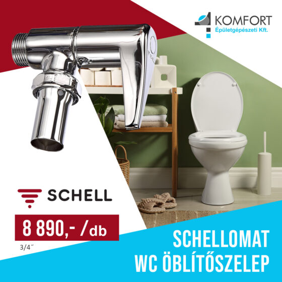 🚽 Biztos működés nap mint nap – Schell SCHELLOMAT
