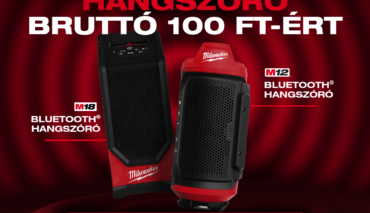🔴 MILWAUKEE hangszóró akár bruttó 100 Ft-ért! 🔴