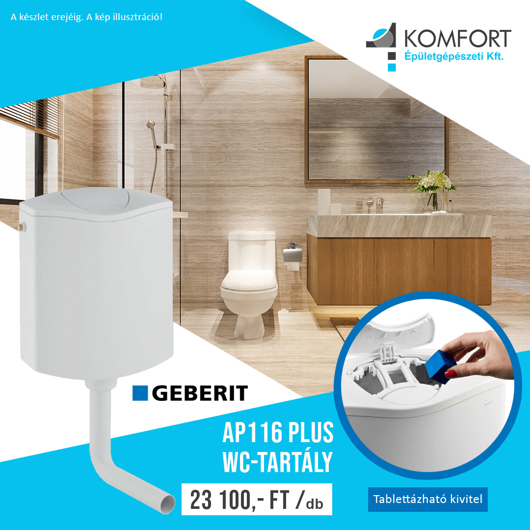 🚿💧 Geberit AP 116 PLUS – megbízható és minőségi választás! 💧🚿