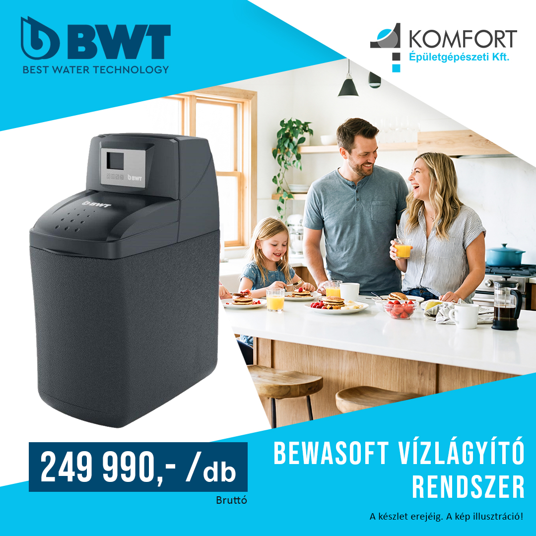 💧 Lágy víz, hosszabb élettartam, kevesebb vízkő! 💧