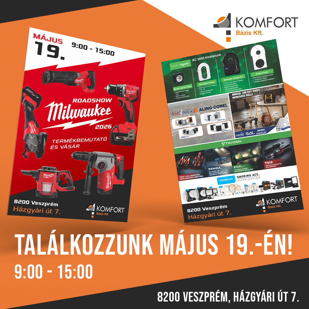 TALÁLKOZZUNK MÁJUS 19-ÉN!