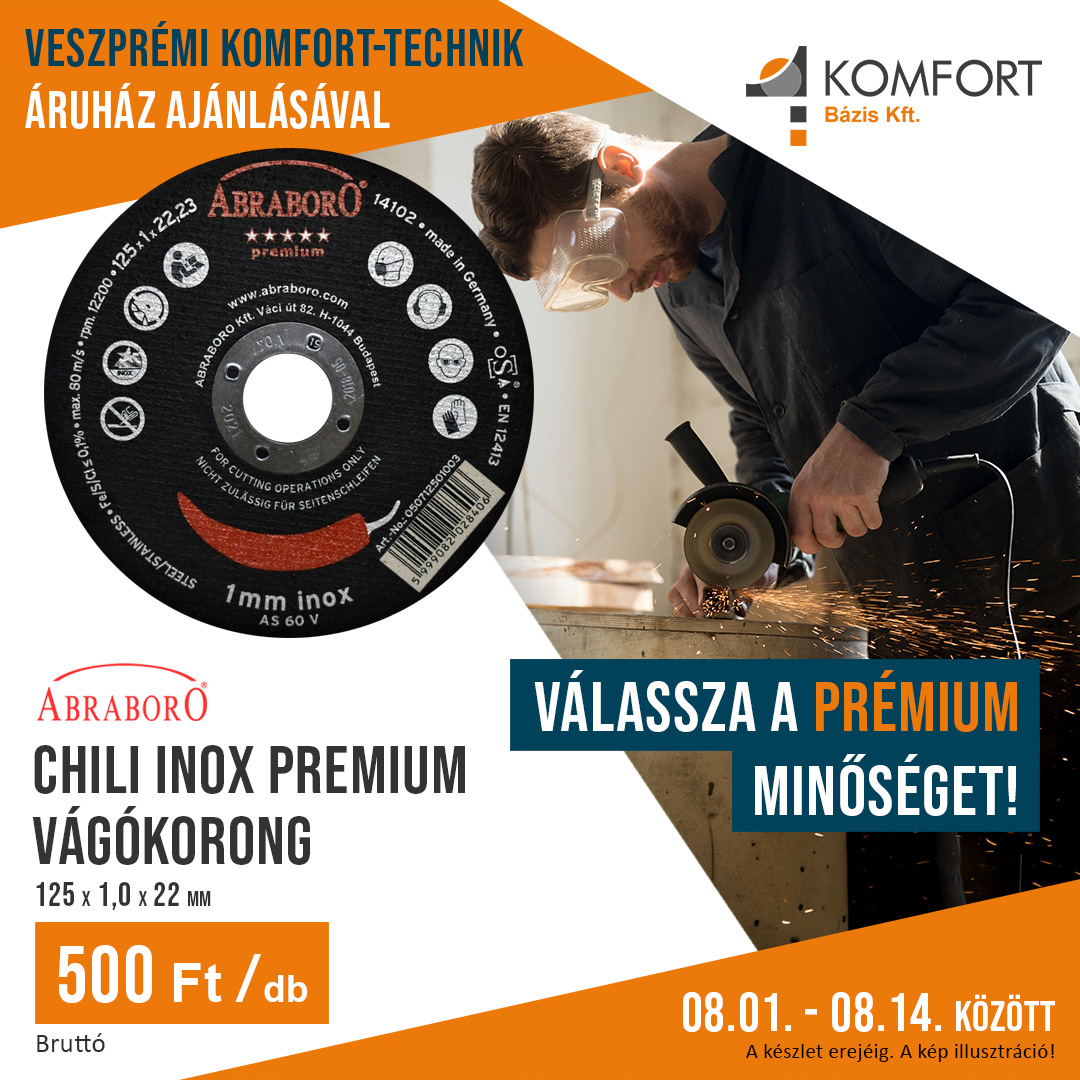 ⚙️ Precíz vágás kompromisszumok nélkül!