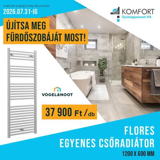 🌡️ Kellemes meleg, modern megjelenés!