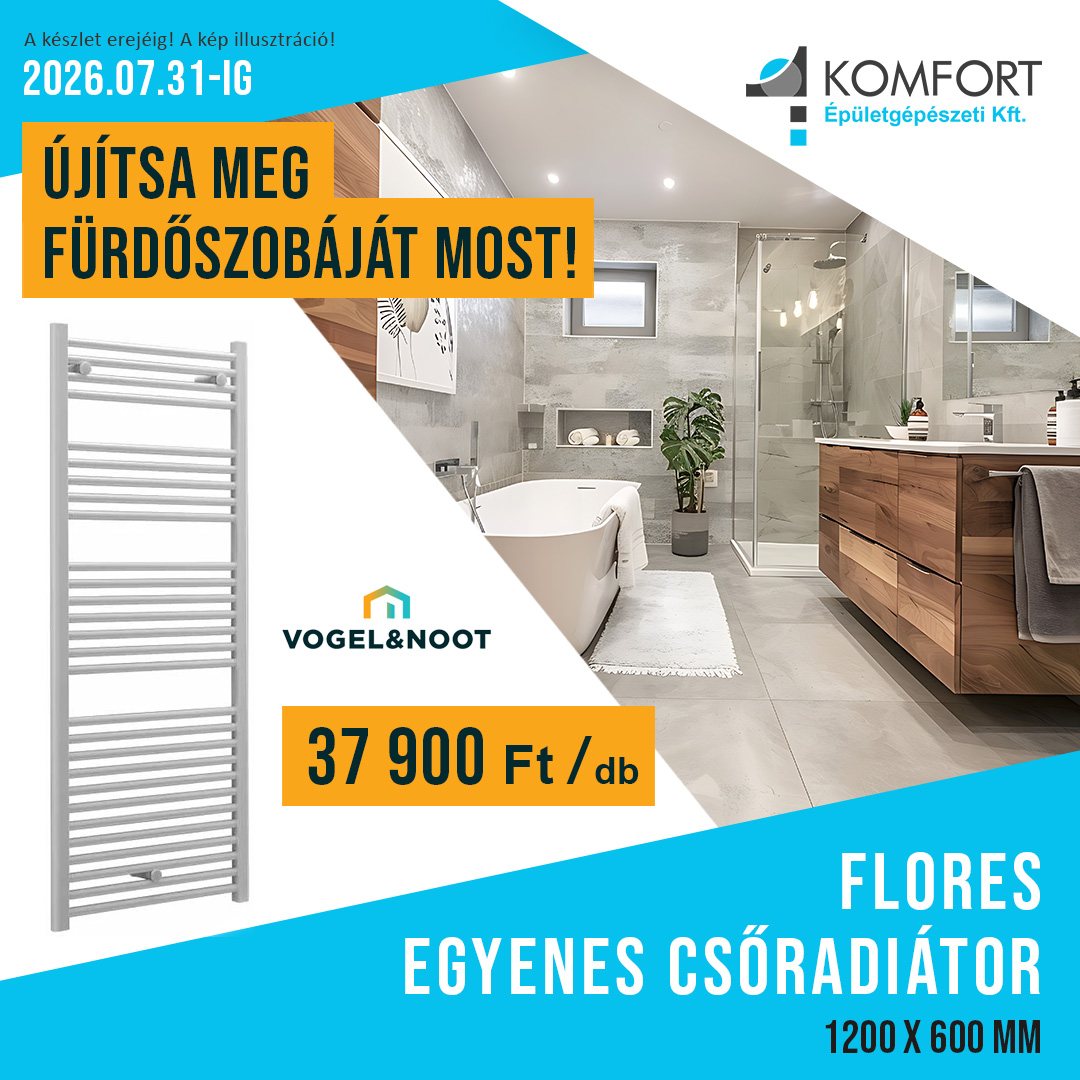 🌡️ Kellemes meleg, modern megjelenés!