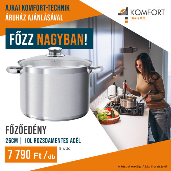 🍲 Nagy családi ebéd? Befőzés? Főzés nagyobb mennyiségben?