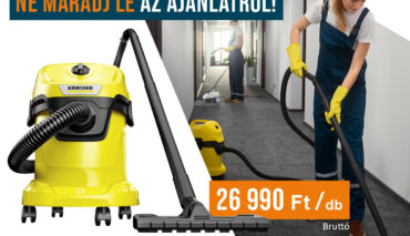 Egy porszívó, ami a nehezebb feladatokkal is megbirkózik!
