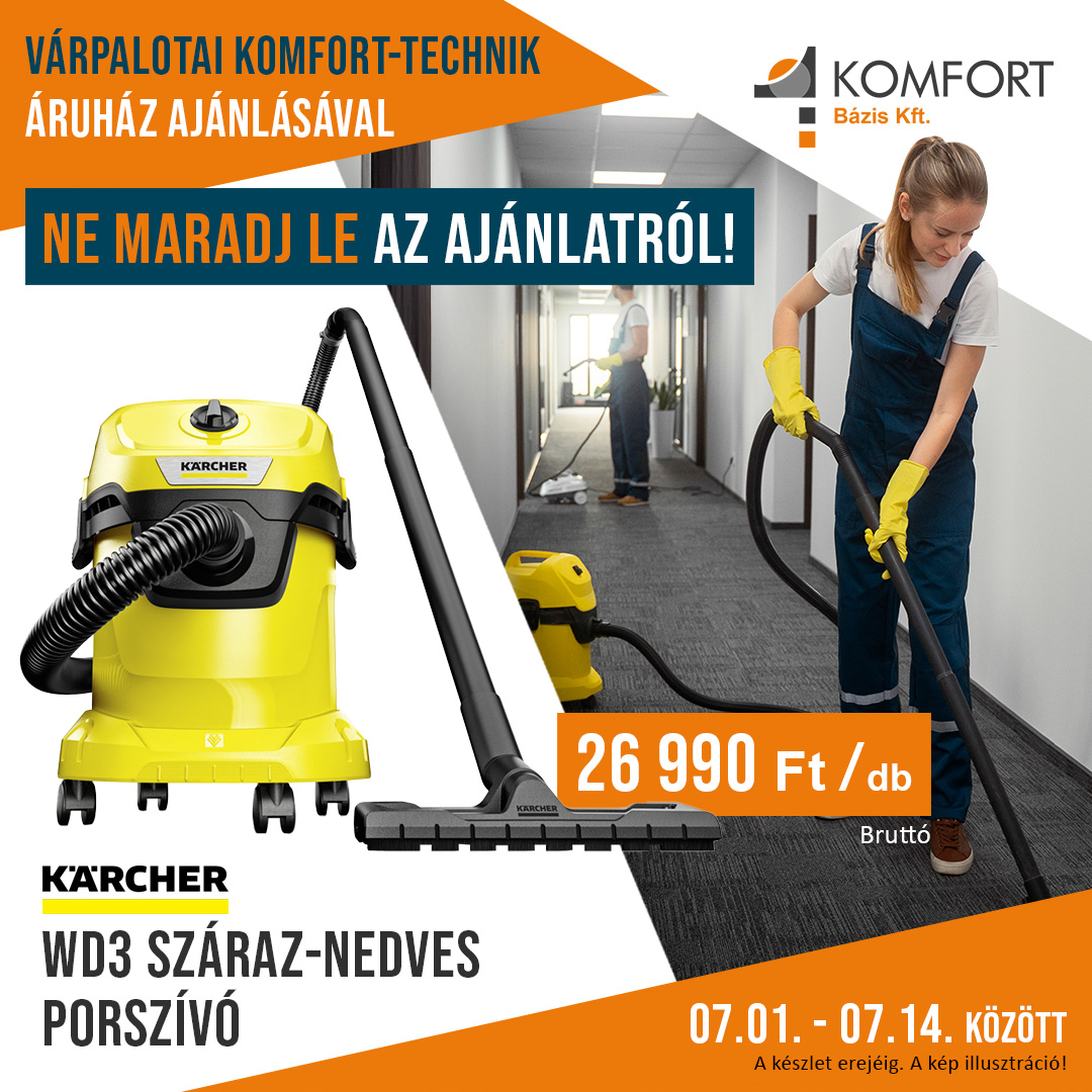 Egy porszívó, ami a nehezebb feladatokkal is megbirkózik!
