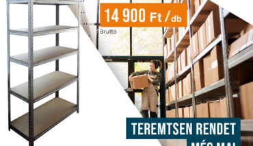 📦 Rend a garázsban, műhelyben vagy a kamrában!