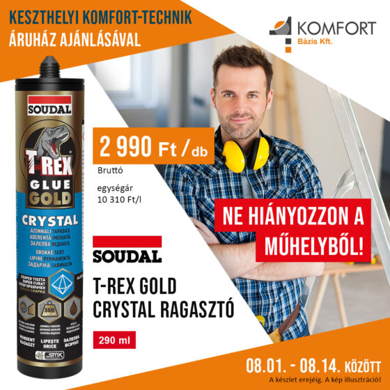 🛠️ Erős kötés, kristálytiszta végeredmény!
