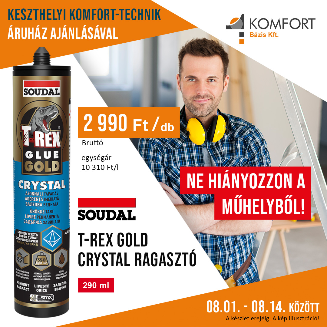 🛠️ Erős kötés, kristálytiszta végeredmény!