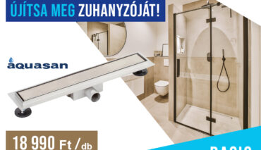🚿 Modern zuhanyzó? Kezdje a megfelelő zuhanyfolyókával!