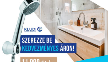 🚿 KLUDI Zenta 1S zuhanygarnitúra – most különösen kedvező áron!