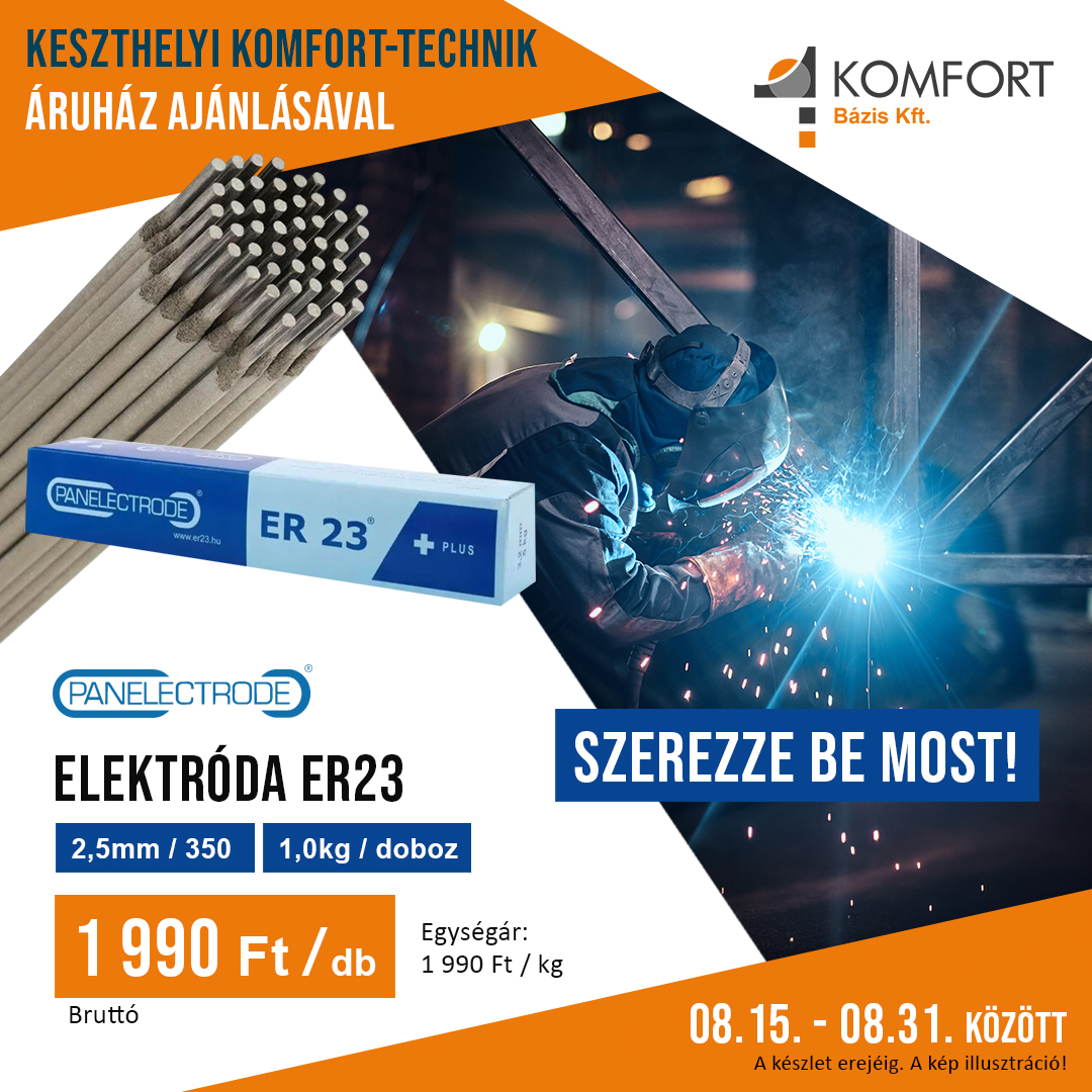 🔥 Megbízható elektróda a hegesztési munkákhoz!