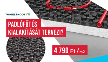 🔥 FLOORTEC Noppen rendszerlemez – a hatékony padlófűtés alapja!