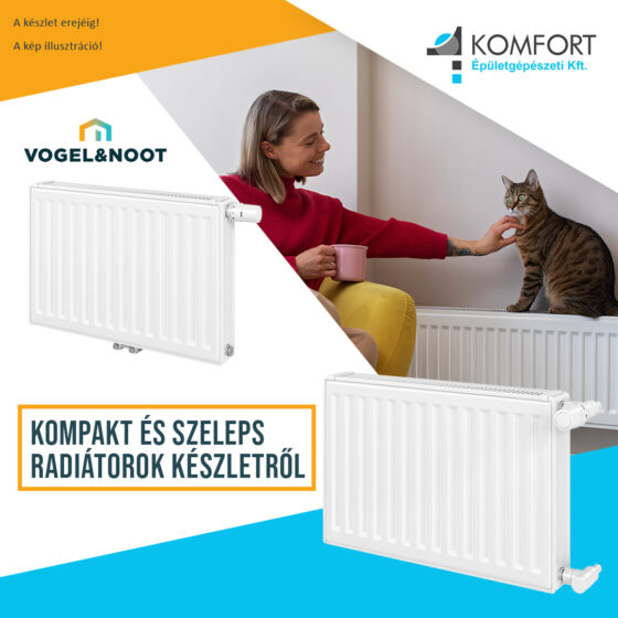 🔥 VOGEL&NOOT RADIÁTOROK KÉSZLETRŐL!