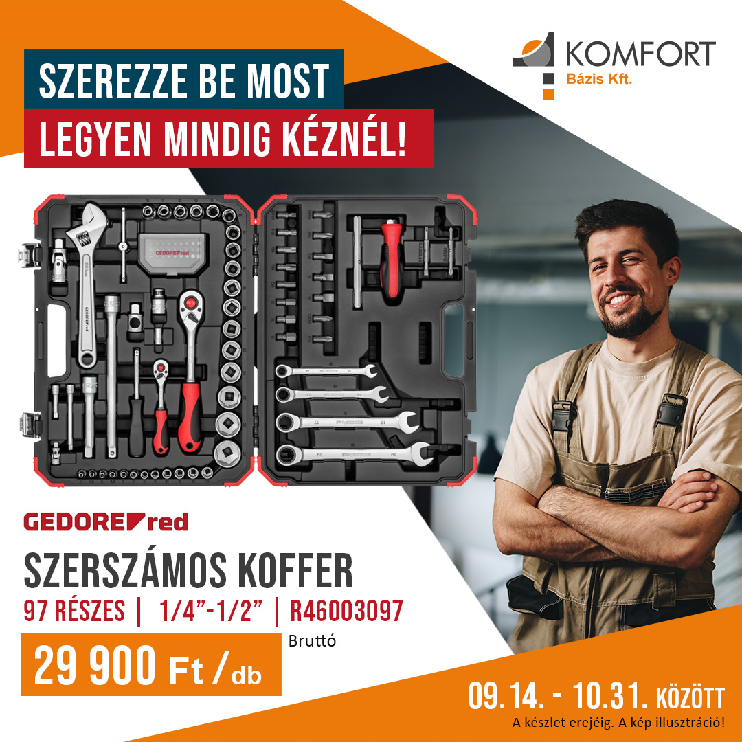 🧰 Minden szerszám kéznél, rendezetten!