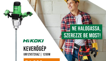 🛠️ Erőteljes keverés, megbízható HiKOKI minőség!