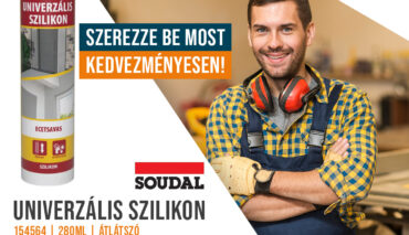 🛠️ SOUDAL Univerzális szilikon – praktikus segítség a szereléshez!